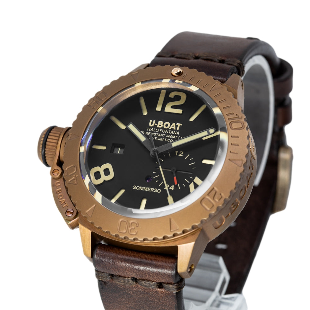U-Boat Men's 8486 Sommerso 46 mm Bronzo Auto