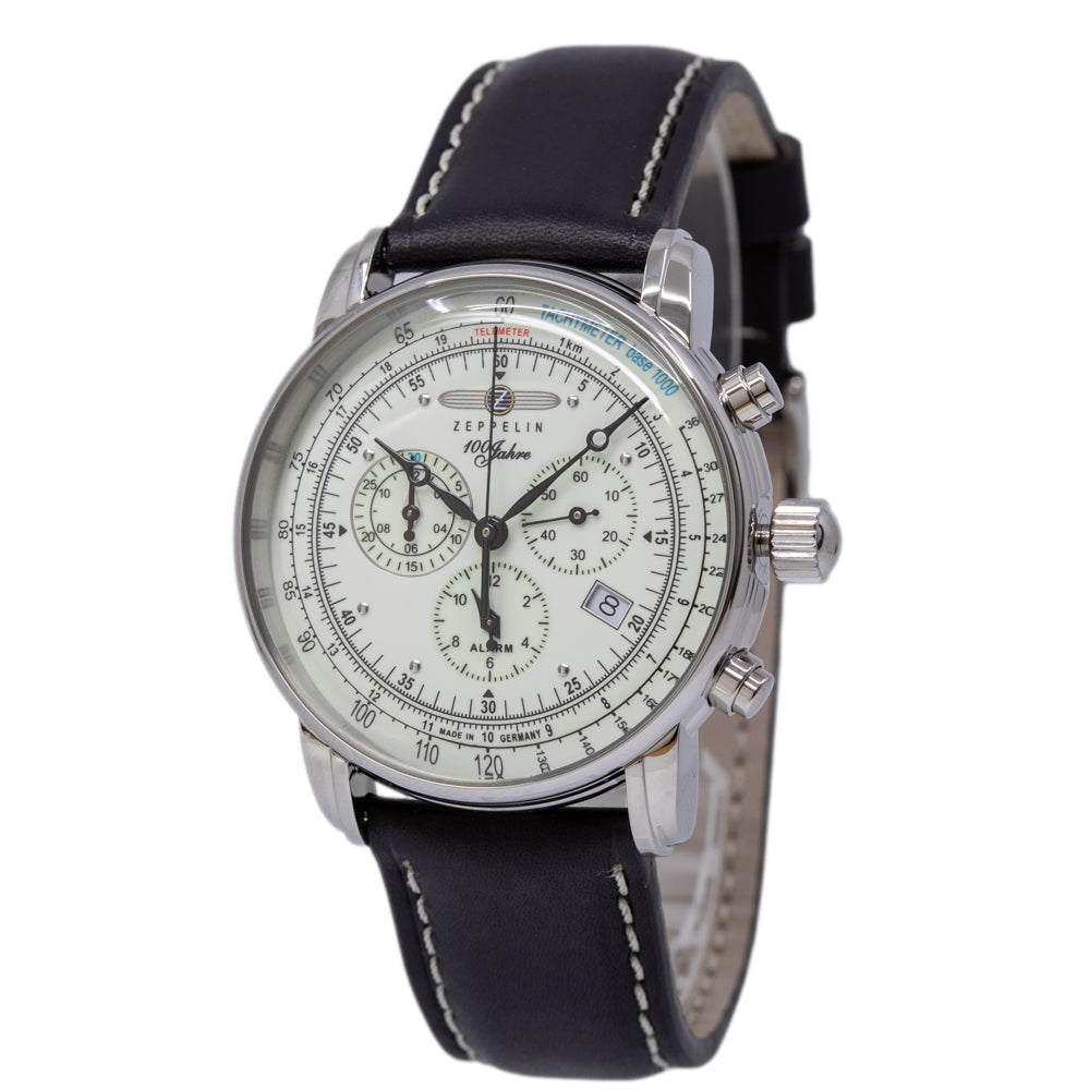 Zeppelin Men's 8680-3 100 Years Zeppelin Quartz Chronograph