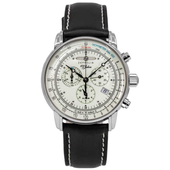 Zeppelin Men's 8680-3 100 Years Zeppelin Quartz Chronograph