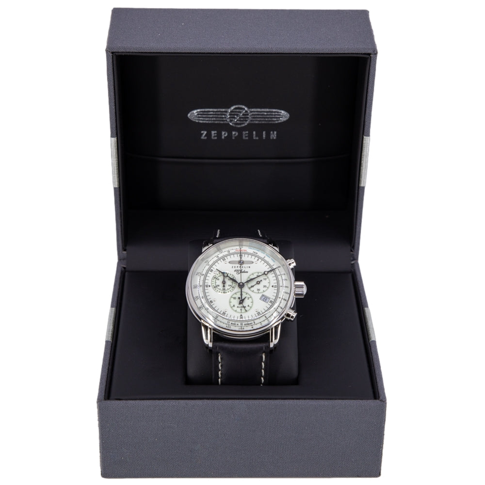 Zeppelin Men's 8680-3 100 Years Zeppelin Quartz Chronograph