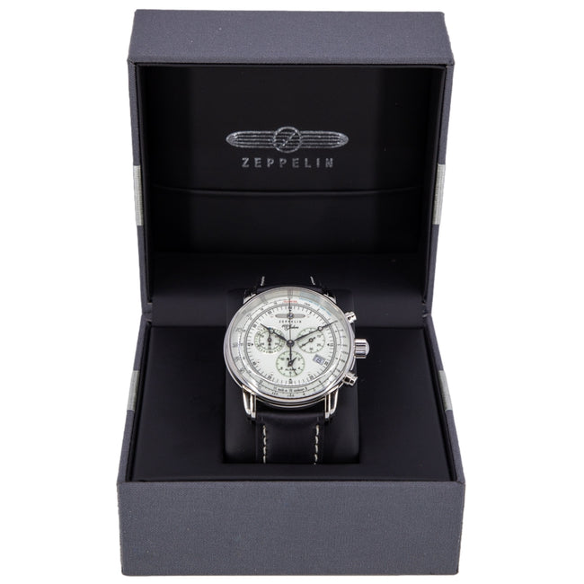 Zeppelin Men's 8680-3 100 Years Zeppelin Quartz Chronograph