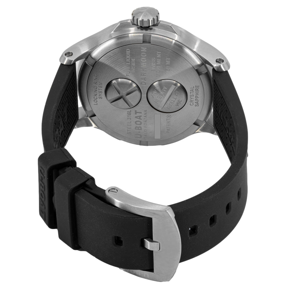 U-Boat Men's  8701/B Darkmoon 44 SS Red SS Soleil Quartz