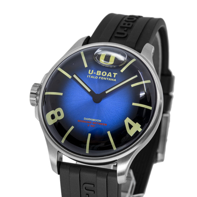 U-Boat Men's 8704/D Darkmoon 44MM Blue SS SOLEIL
