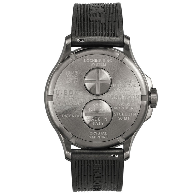 U-Boat Men's 8704/E Darkmoon Blue SS Soleil 46.5mm Quartz