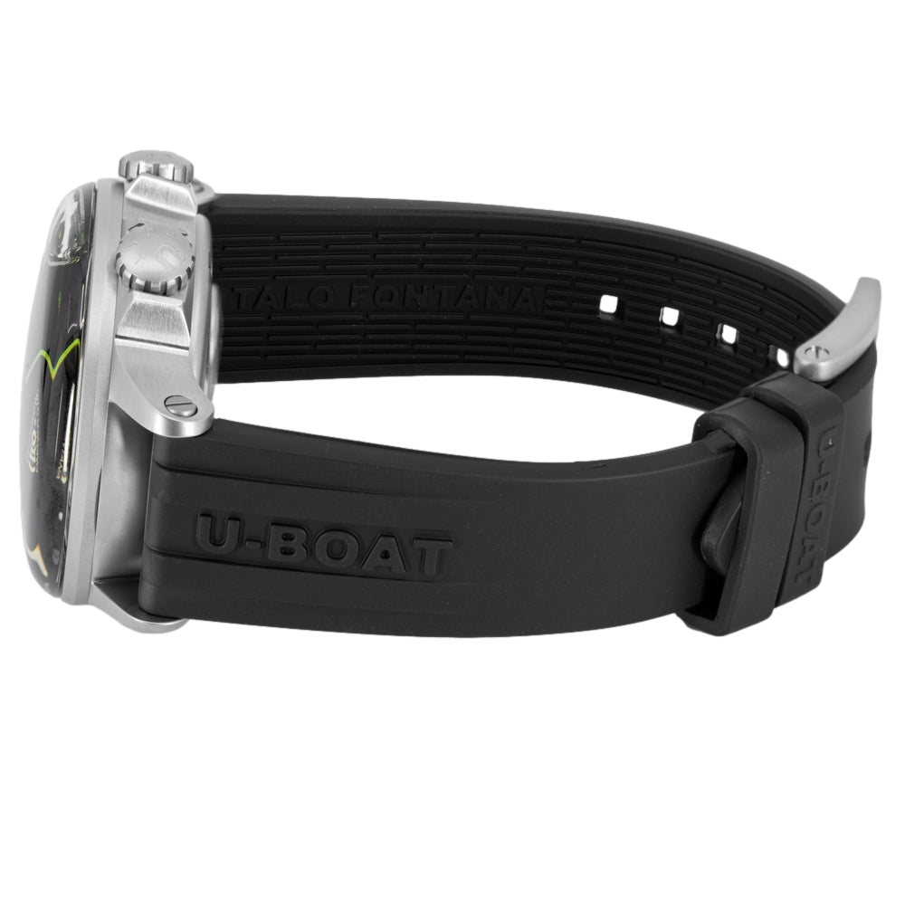 U-Boat Men's 8838/B Capsoil Doppiotempo 45mm DLC