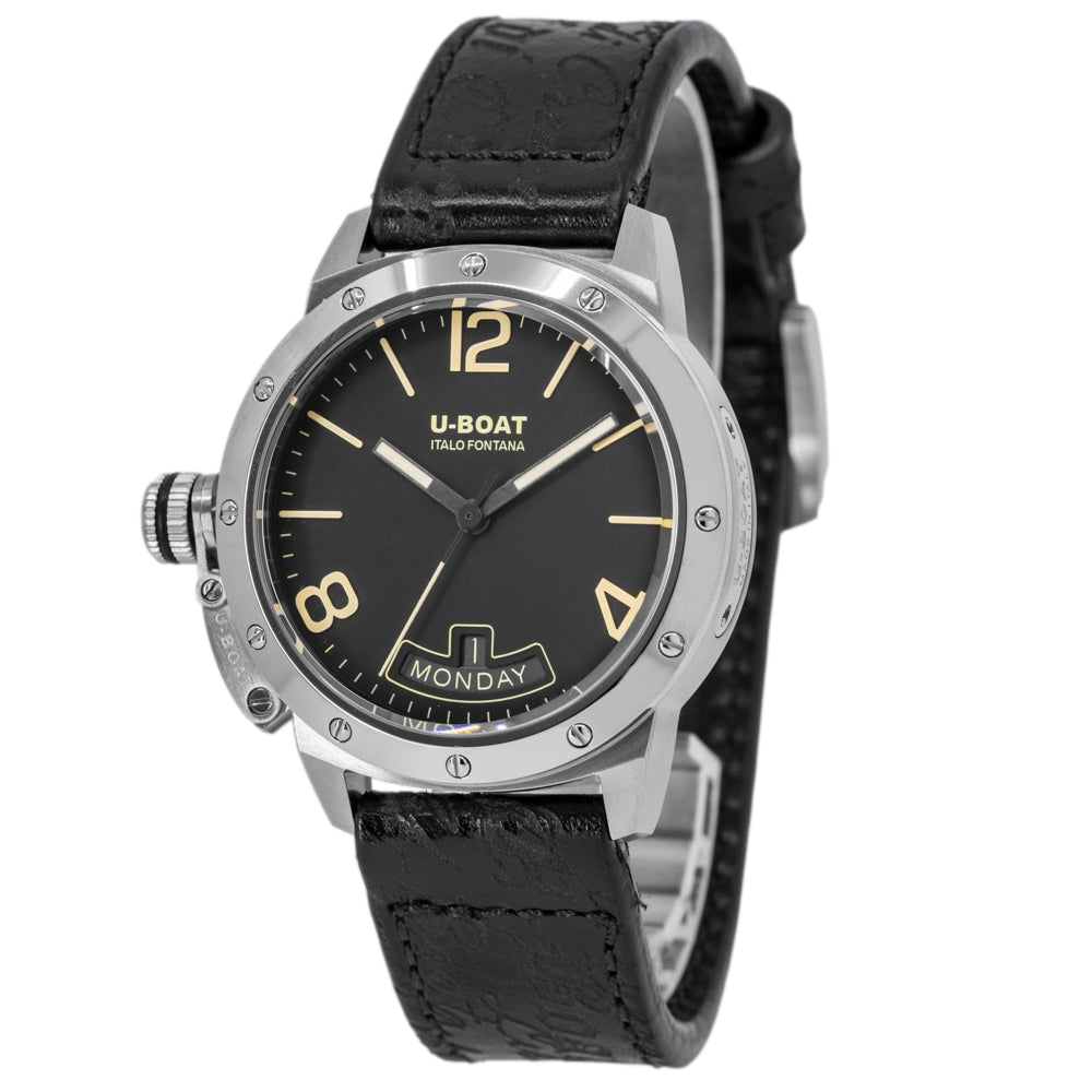U-Boat 8890 Classico 40mm Vintage Screw Bezel