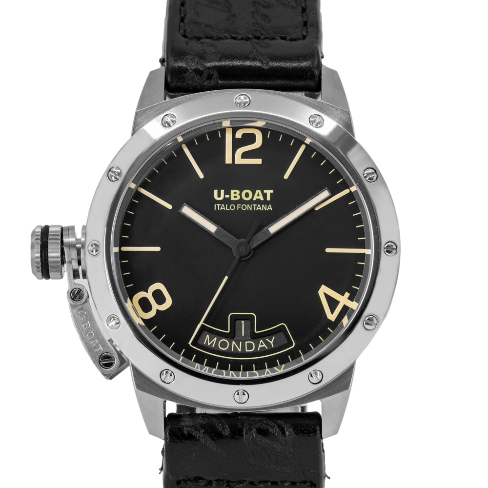 U-Boat 8890 Classico 40mm Vintage Screw Bezel