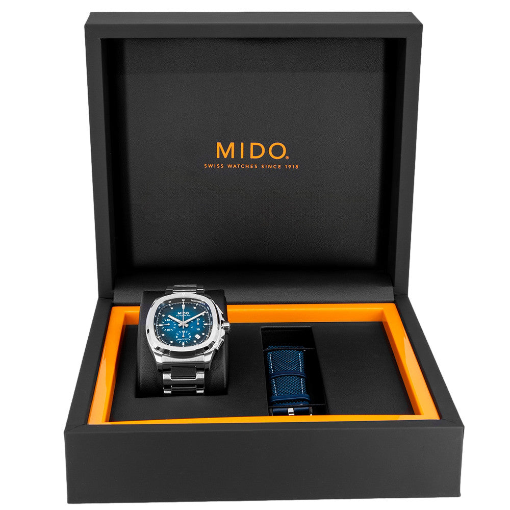 Mido Men's M049.527.11.041.00 Multifort TV Auto Chronograph