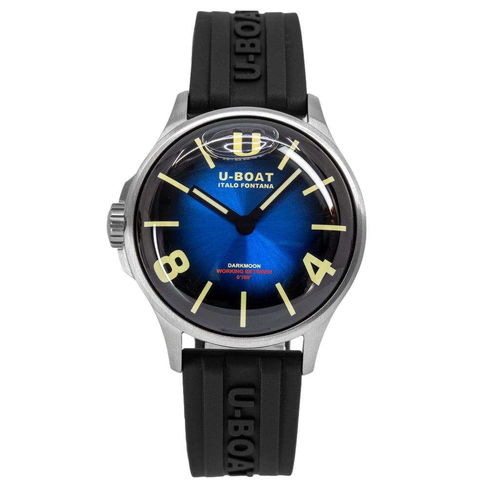 U-Boat Men's 9021/C Darkmoon Blue SS Soleil Quartz