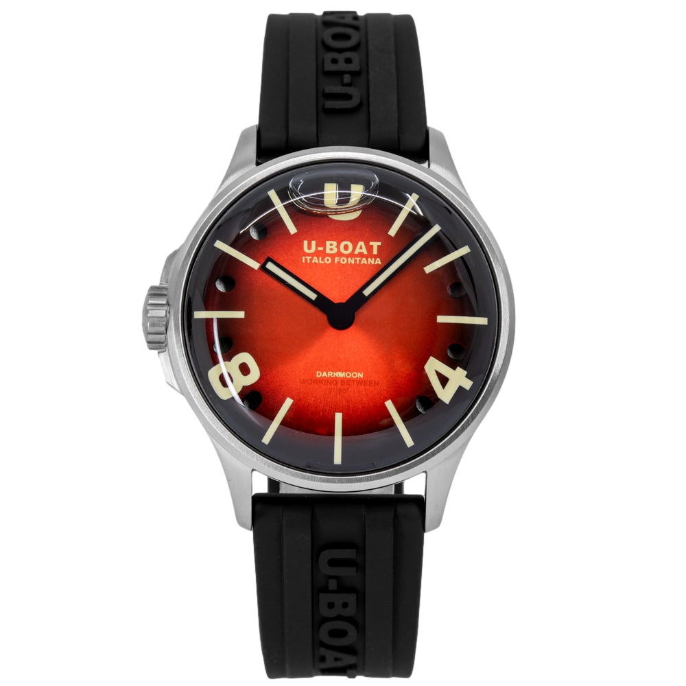 U-Boat 9500 Darkmoon 40 mm Red SS Soleil