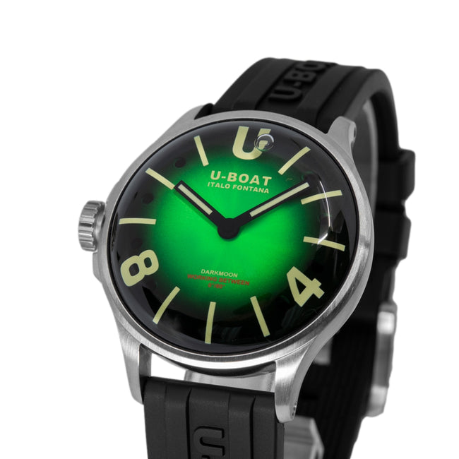 U-Boat 9502/A Darkmoon 40 mm Green SS Soleil Quartz
