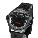 U-Boat Men's 9545 Darkmoon 40 mm Black Curved PVD