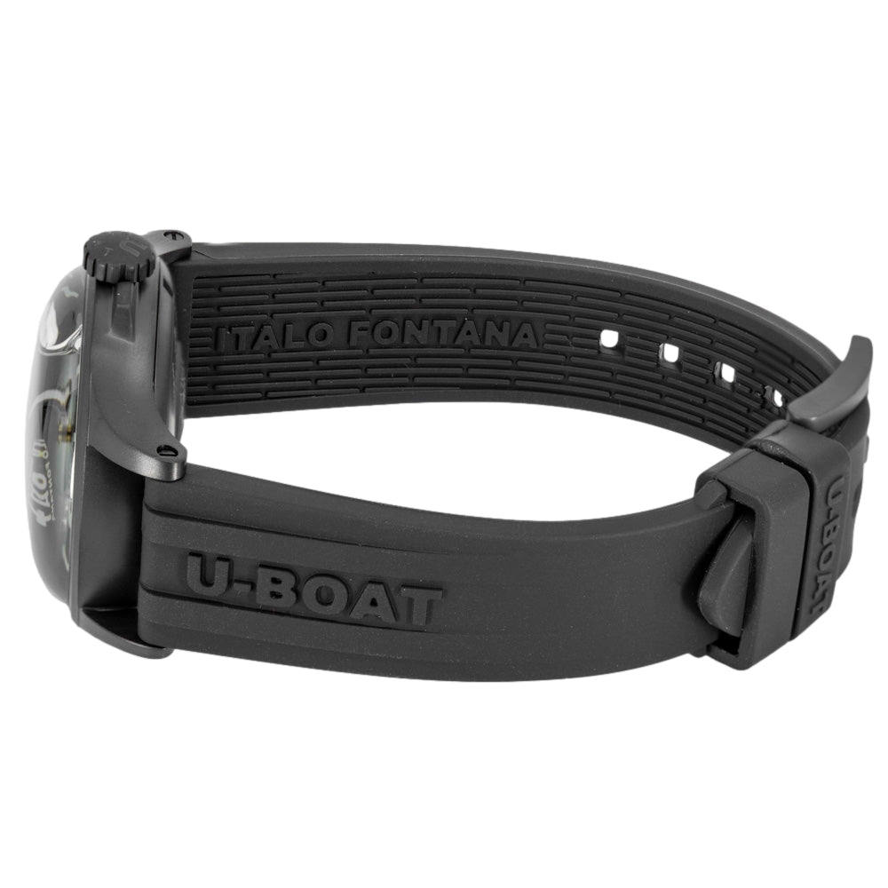 U-Boat Men's 9545 Darkmoon 40 mm Black Curved PVD