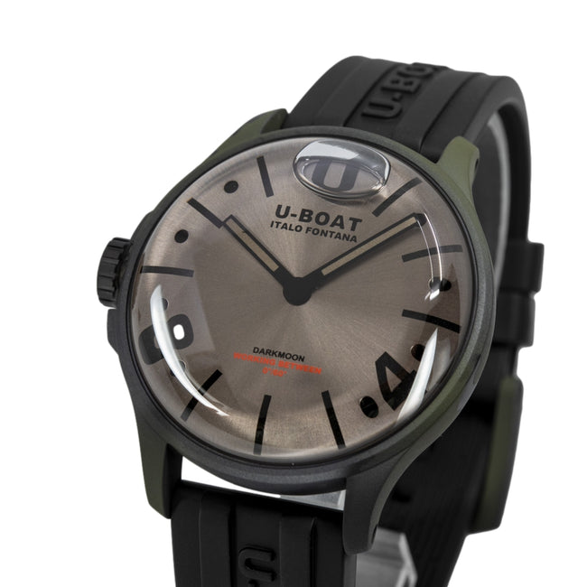U-Boat Men's 9550 Darkmoon 44 mm Curved Soleil Dial Watch
