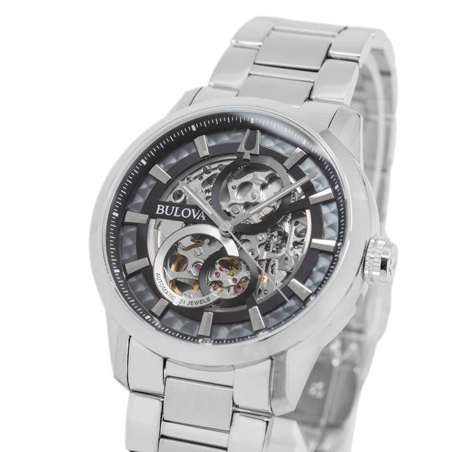 Bulova Men's 96A208 Sutton Skeleton Mechanical