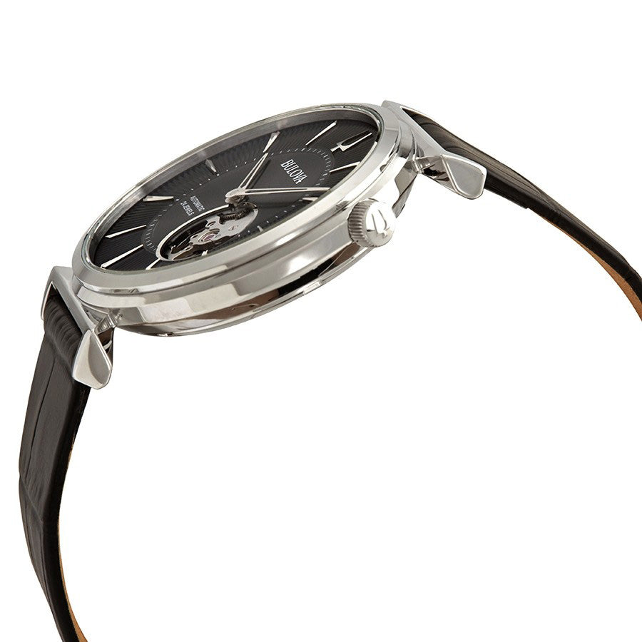Bulova Men's 96A234 Classic Black Dial Watch