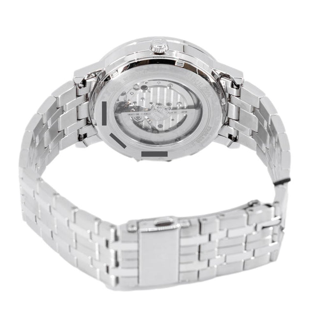 Bulova Herrenuhr 96A238 Sutton Silbernes Zifferblatt
