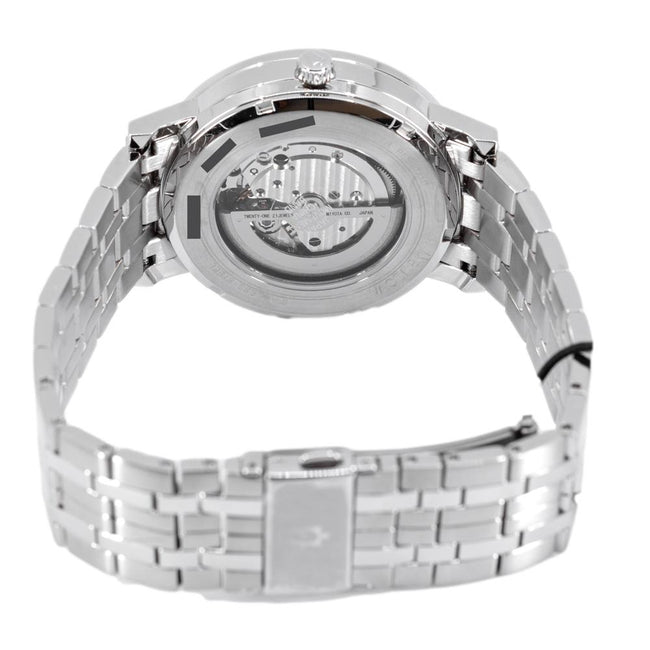 Bulova Herren 96A239 American Clipper schwarzes Zifferblatt Uhr