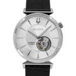 Bulova Herrenuhr 96A240 Klassisches Silbernes Zifferblatt