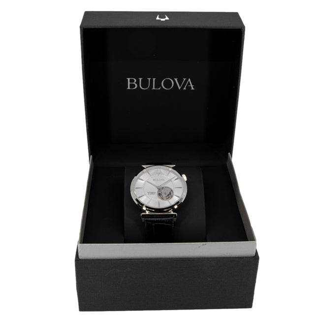 Bulova Herrenuhr 96A240 Klassisches Silbernes Zifferblatt
