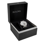 Bulova Herrenuhr 96A240 Klassisches Silbernes Zifferblatt