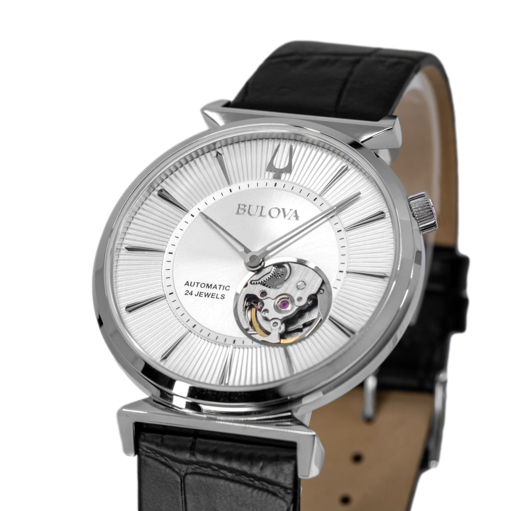 Bulova Men's 96A240 Classic Silver Dial Auto