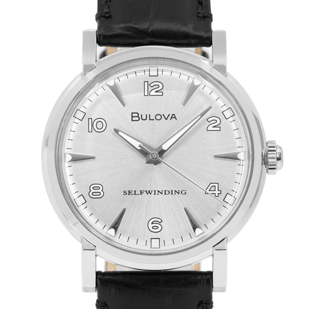 Bulova Ladies 96A244 American Clipper Silver Dial Watch