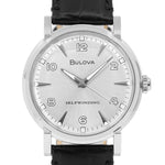 Bulova Damen 96A244 amerikanischen Clipper Silber Zifferblatt Uhr
