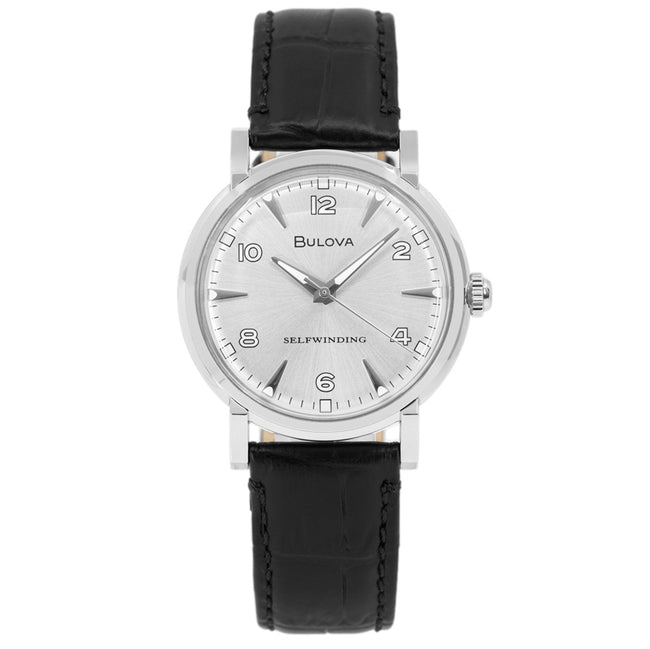 Bulova Damen 96A244 amerikanischen Clipper Silber Zifferblatt Uhr