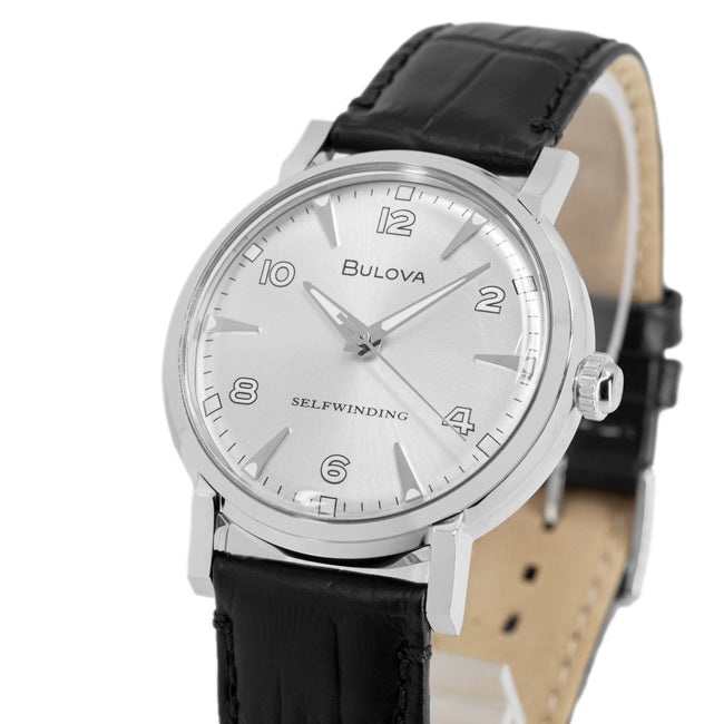 Bulova Ladies 96A244 American Clipper Silver Dial Watch