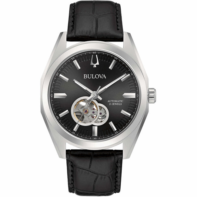 Bulova Men's 96A273 Surveyor Oper Heart Automatic