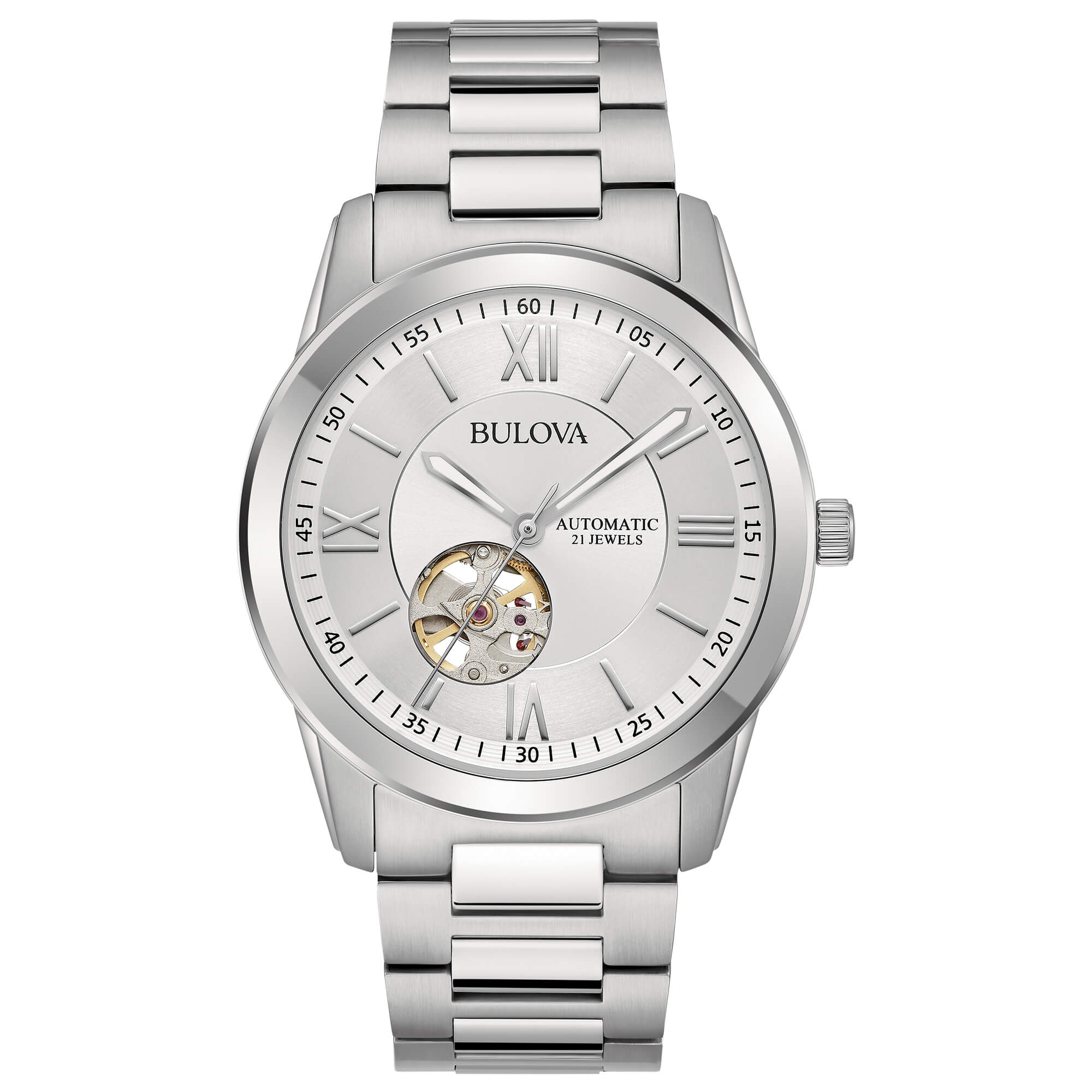 Bulova Men's 96A280 Classic Automatic Open Heart