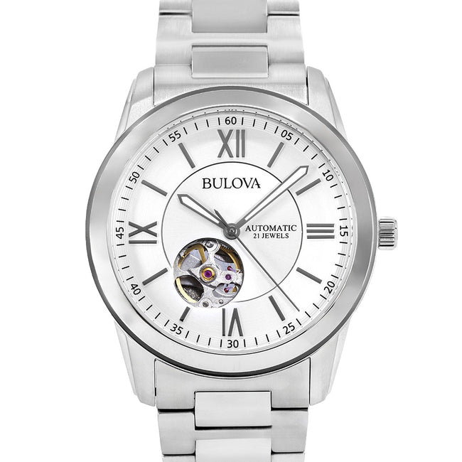 Bulova Men's 96A280 Classic 42mm Open Heart Automatic