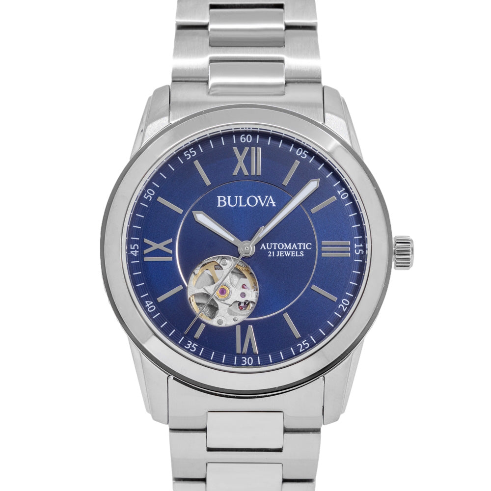 Bulova Men's 96A281 Classic Open Heart 42mm Automatic
