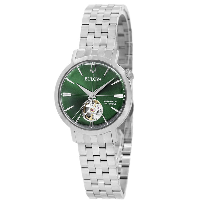 Bulova Men's 96A319 Aerojet 38mm Green Dial Automatic