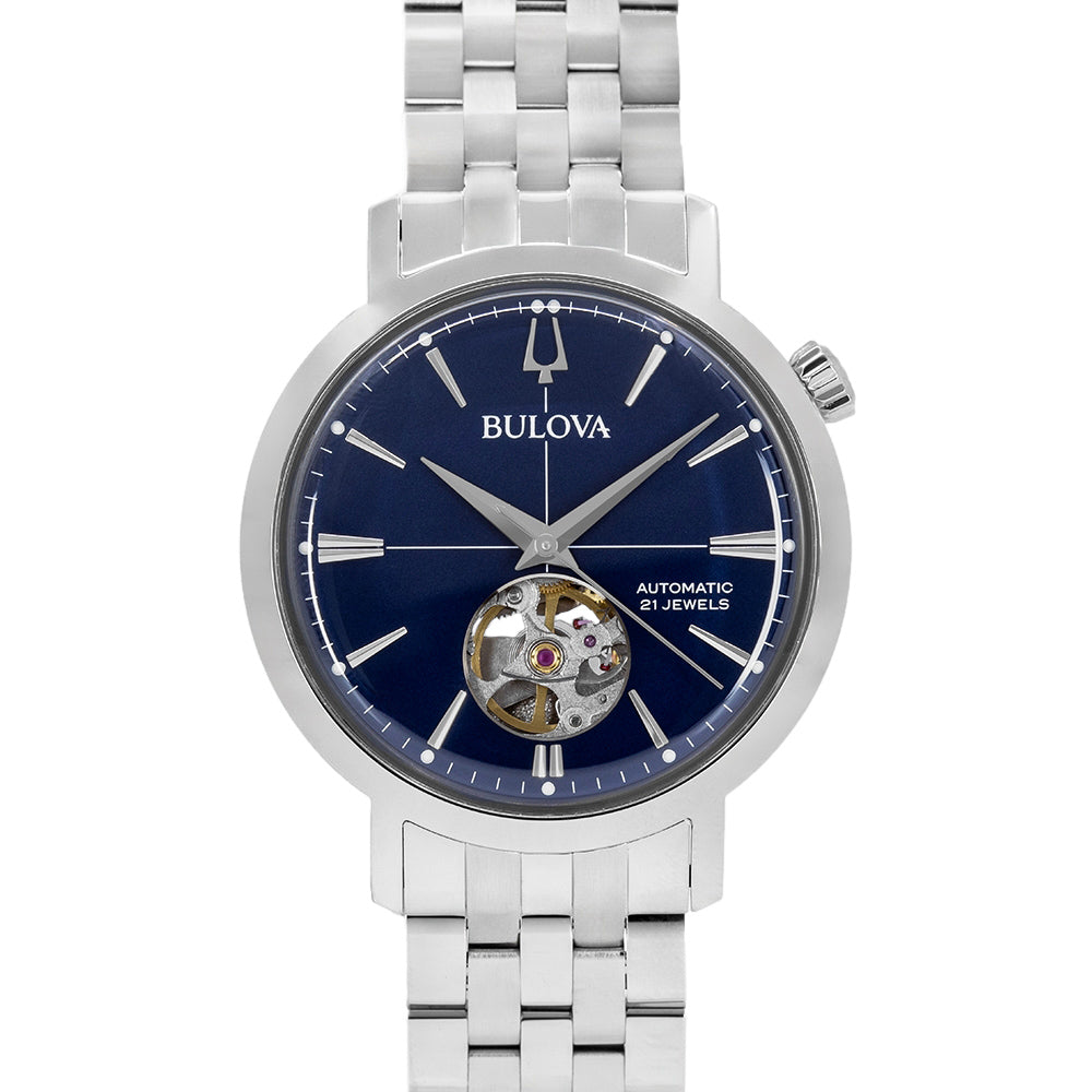 Bulova Men's 96A320 Aerojet 38mm Blue Dial Automatic