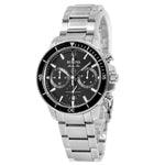 Bulova Men's 96B272 Marine Star Chrono Black Dial Watch
