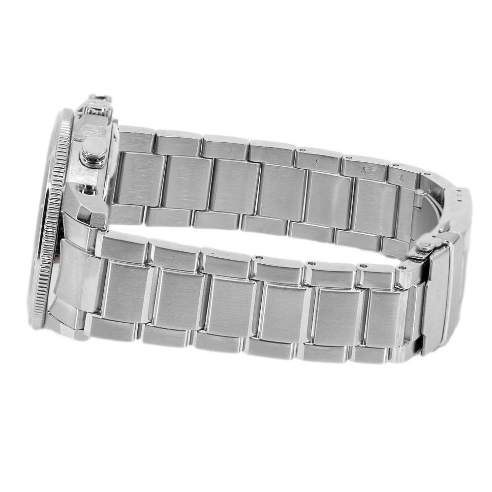 Bulova Herren 96B272 Marine Star Chrono schwarzes Zifferblatt Uhr