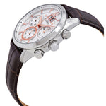 Bulova Herrenuhr 96B309 Chronograph weißes Zifferblatt