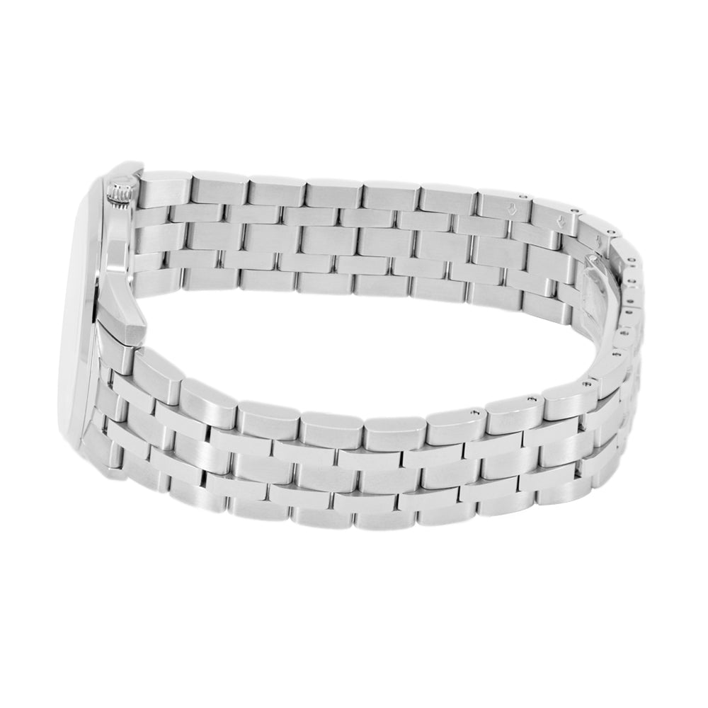 Bulova Herren 96B342 Sutton Silber-Ton Silber Zifferblatt Uhr