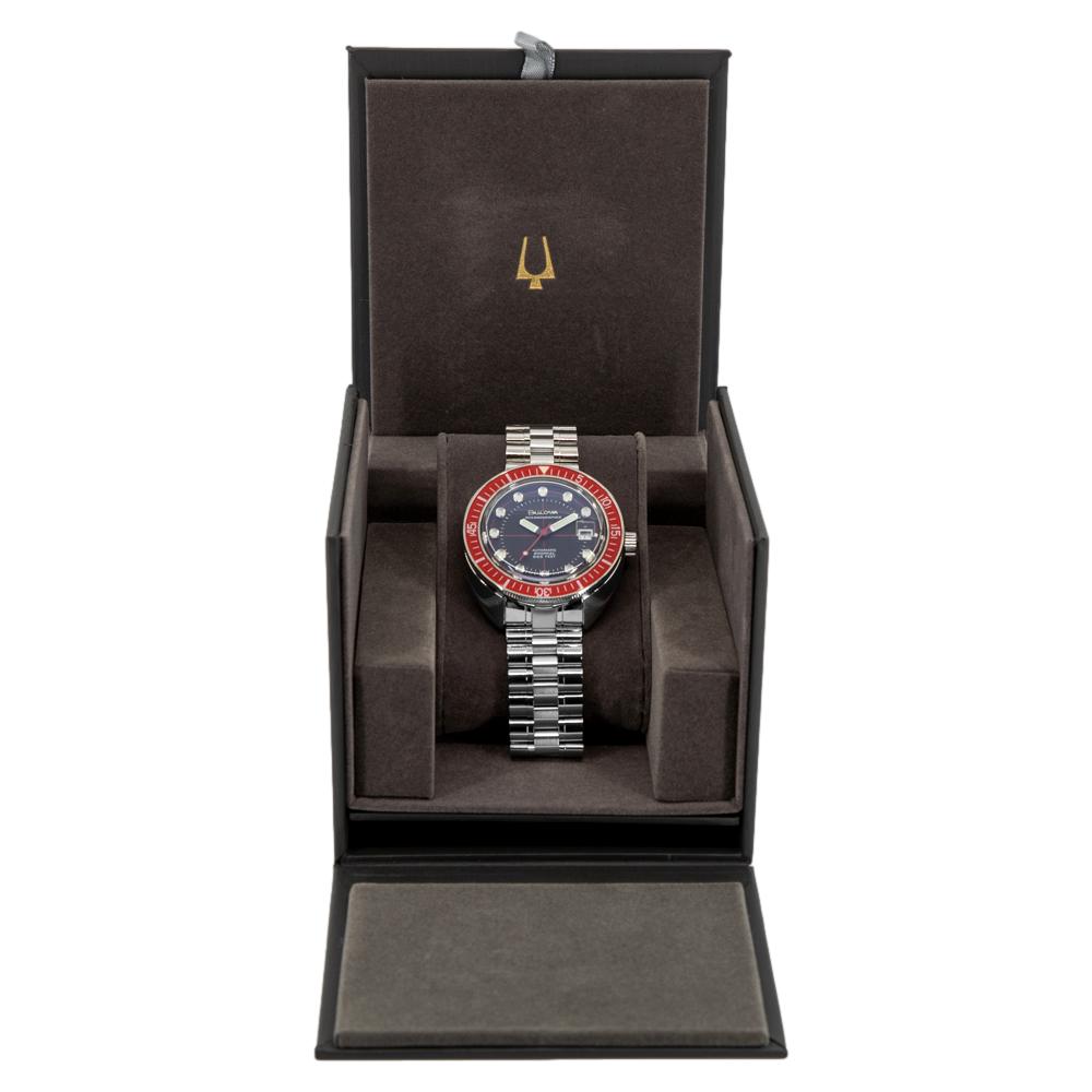 Bulova Men's 96B343 Oceanographer Black Dial Auto