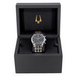 Bulova Herren 96B357 Precisionist Chrono schwarzes Zifferblatt Uhr