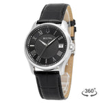 Bulova Men's 96B390 Wilton Black Dial Quartz Watch