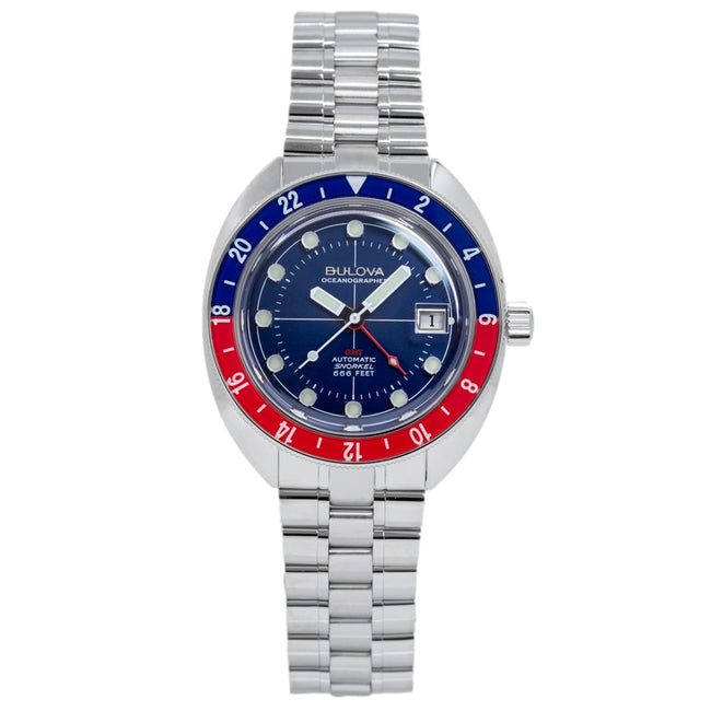 Bulova Men's 96B405 Oceanographer GMT Mechanical
