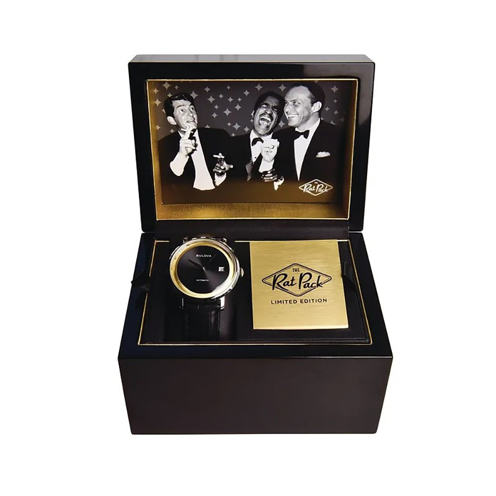 Bulova 96B406 Frank Sinatra Rat Pack Limited Ed