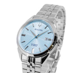 Bulova Men's 96B423 Sutton 41mm Ice Blue Dial Automatic