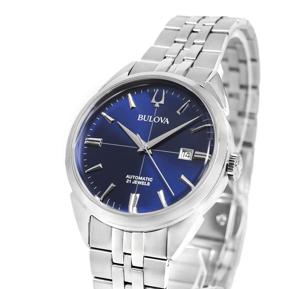 Bulova Men's 96B425 Sutton 41mm Blue Dial Automatic