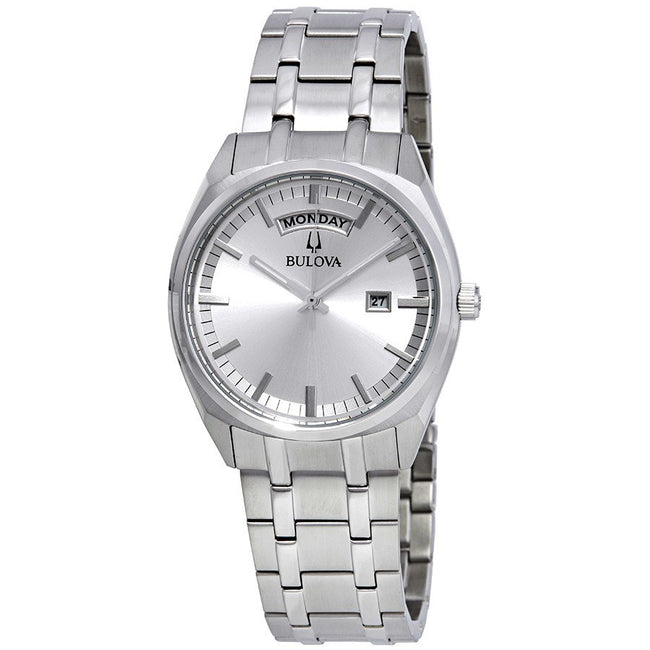 Bulova Men's 96C127 Classic Silver Dial Watch