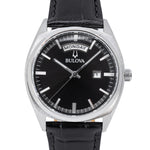 Bulova Herrenuhr 96C128 Klassisches schwarzes Zifferblatt