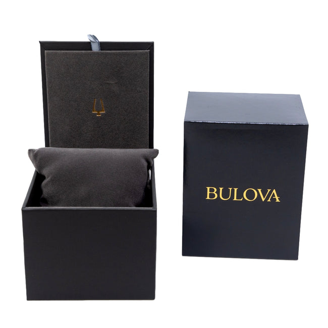 Bulova Men s 96C132 Classic Black Dial Watch